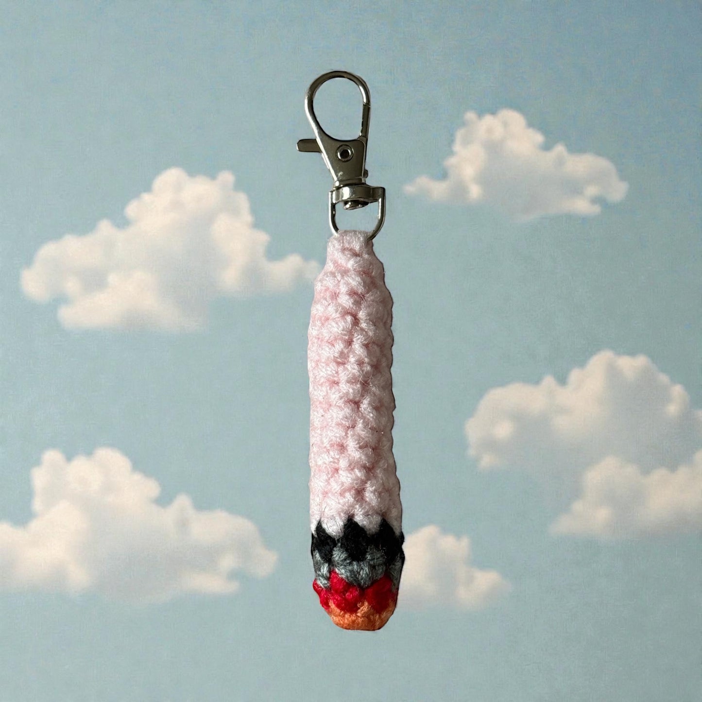 Crochet Joint / Blunt Handmade keychain