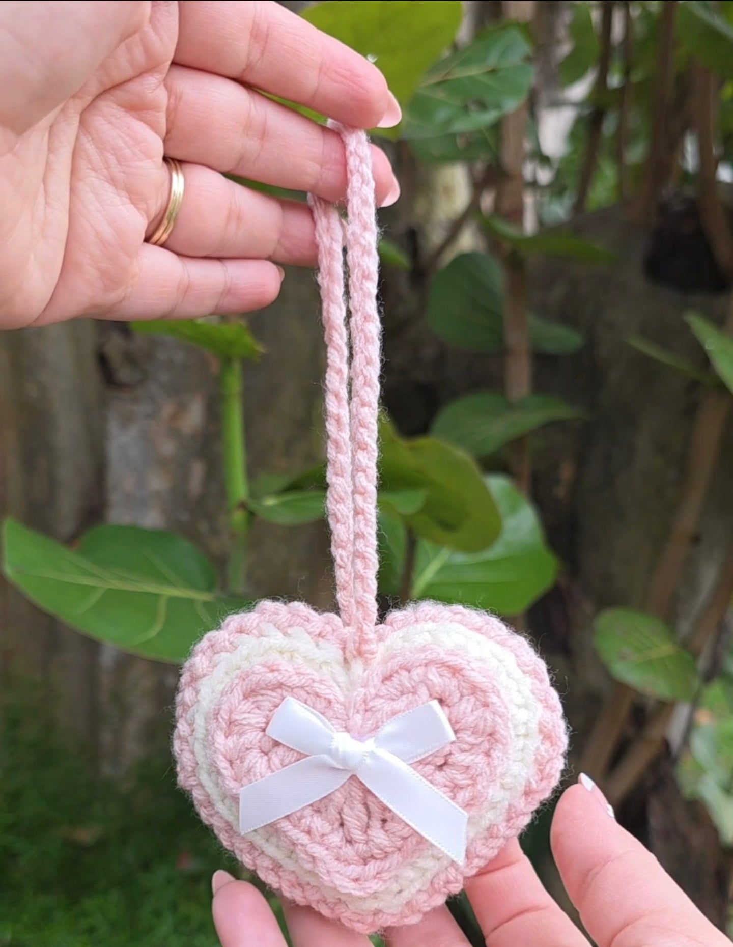heart bag charms