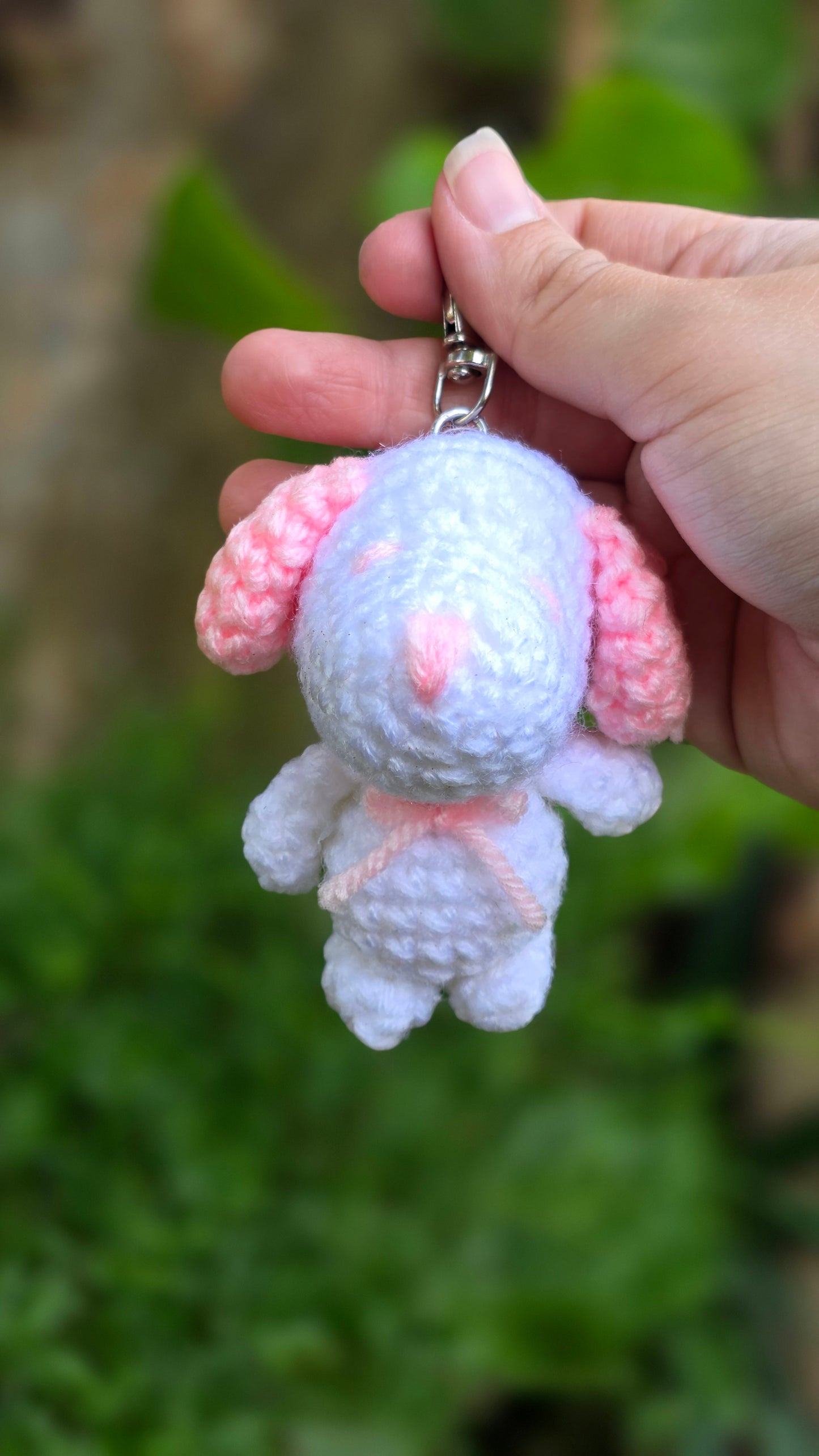 puppy keychain