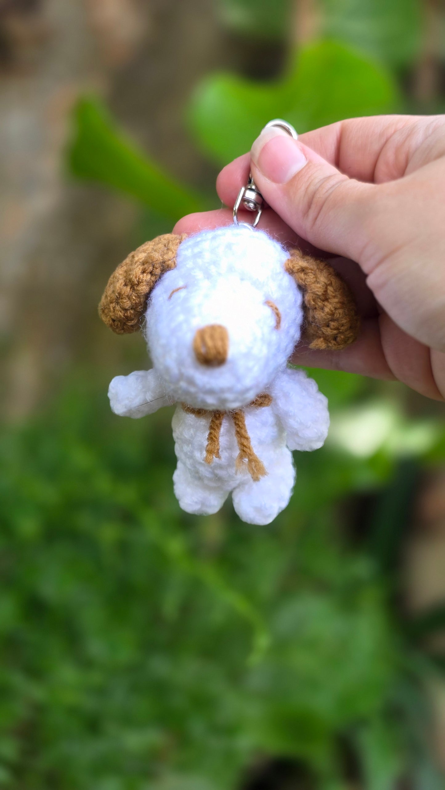 puppy keychain