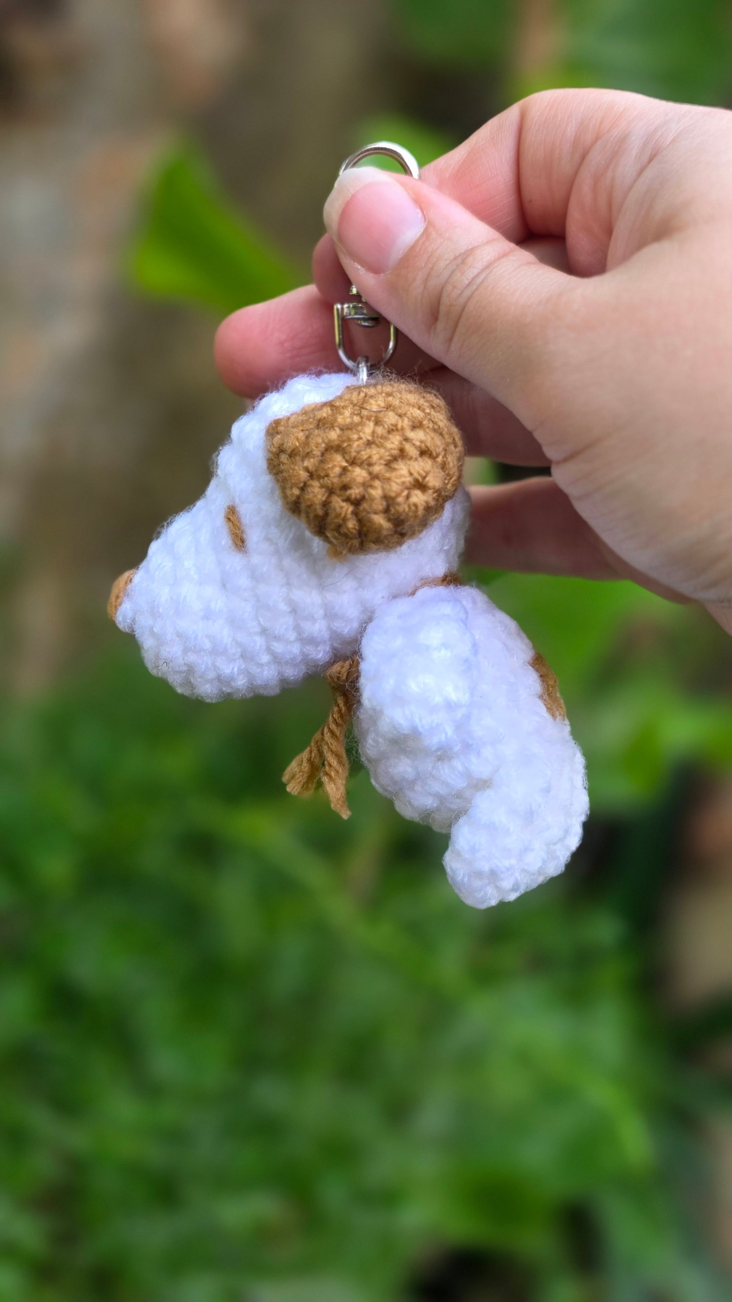 puppy keychain